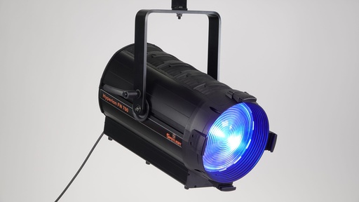 [FN HY LED 700 8C] Fresnel LED projecteur Hyperion 700 Watts, RVBACL-BF-BC, blanc 1'500-20'000°K, zoom 11-53°, DMX + manuel