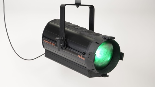 [PC HY LED 700 8C] PC LED projecteur Hyperion 700 Watts, RVBACL-BF-BC, blanc 1'500-20'000°K, zoom 13-54°, DMX + manuel