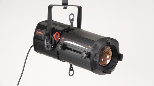 [PR HY LED 100 ZS WW] Profile LED Hyperion Scheinwerfer 100W, Warmweiss 3'000°K, zoom 20-38°, DMX + Manuel
