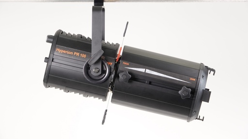 [PR HY LED 100 ZW NW] Profile LED Hyperion Scheinwerfer 100W, Neutralweiss 4'000°K, zoom 35-50°, DMX + Manuel