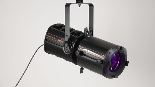 [PR HY LED 200 ZS RGBW] Profile LED Hyperion Scheinwerfer 200W, RGBW, Weiss 2'700-8'000°K, zoom 15-30°, DMX + Manuel
