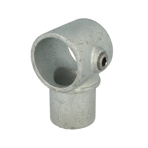 [T14700] T de serrage INTERNE galvanisé pour tubes de 48mm