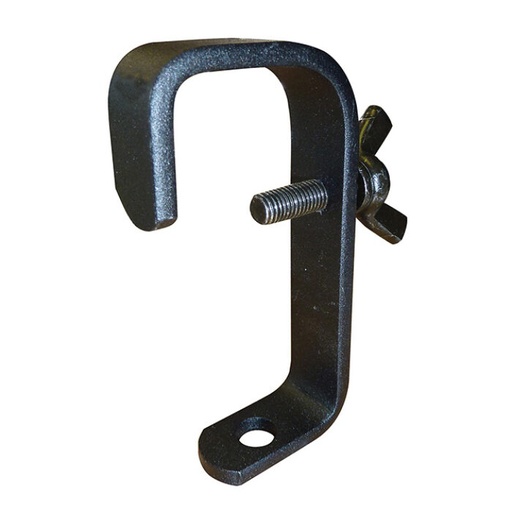 [T20101] Crochet STANDARD pour tube de 48-51mm, CMU 40kg, noir