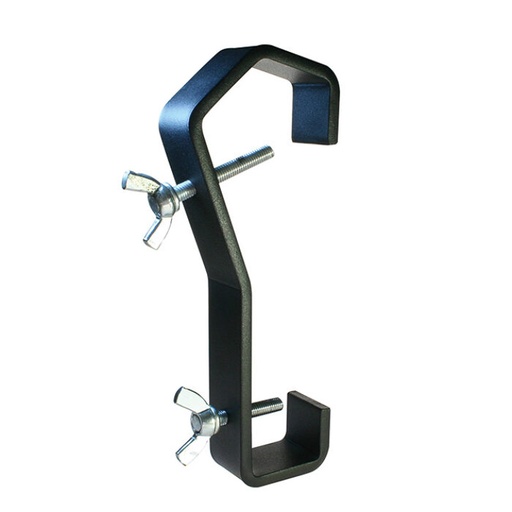 [T20910] Hook Clamp 50 - 65mm "C-Clamp" Parallel, WLL 150kg, Schwarz