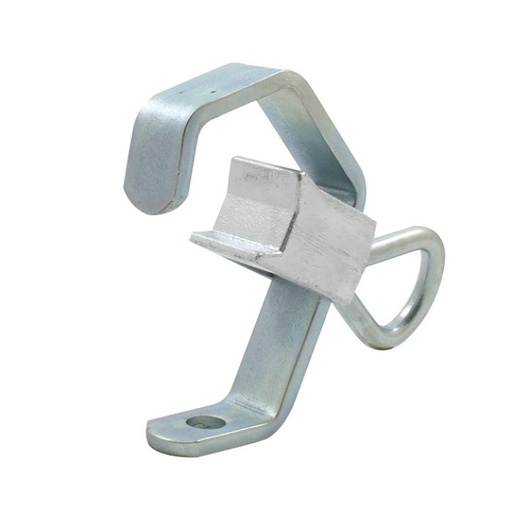 [T21800] Hook Clamp 20-50mm UNIVERSAL Truss mit Traversen-Schutzlasche, WLL 40kg