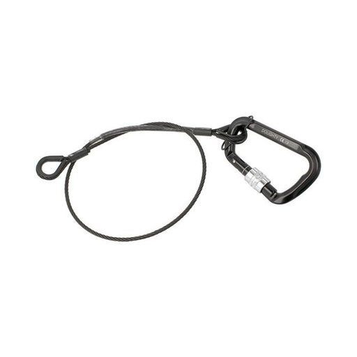 [T2830501] Safety-Seil  70cm, 5mm, 75kg BBC Version (schwarz)