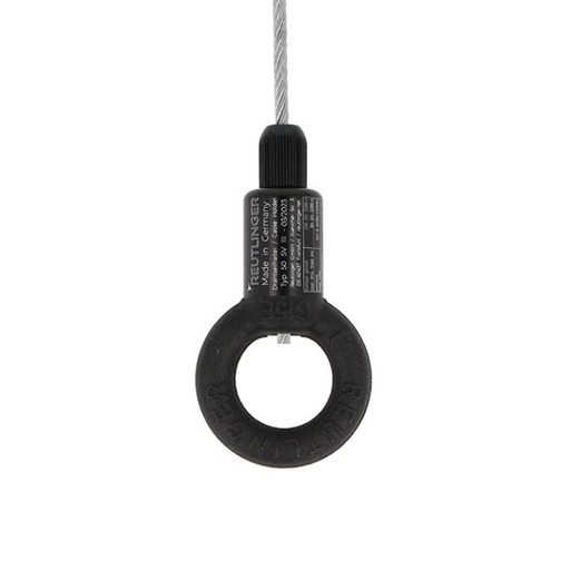 [T37651] Reutlinger 50SV II avec œillet (4mm , CMU 80Kg) (5mm , CMU 130Kg)