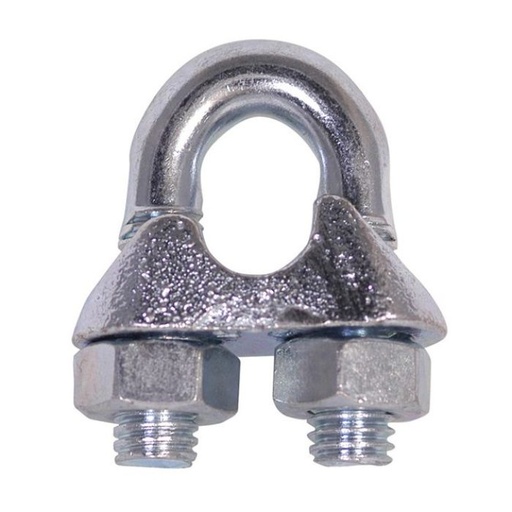 [T38101] Serre câble galvanisé 4mm - 5mm (conforme à la DIN 1142)