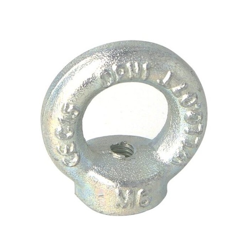[T42000] EYE NUT M6 (70 kg) (CONFORMS TO DIN 582)