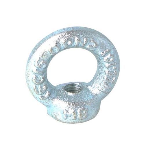 [T42100] EYE NUT M8 (140 kg) (CONFORMS TO DIN 582)