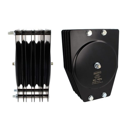 [T42833] Poulie standard 180mm (quadruple rainure) (pour câble)