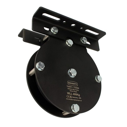 [T42990] Equerre 250mm, 75-150mm, pour poulie etc. (la paire), CMU 600kg