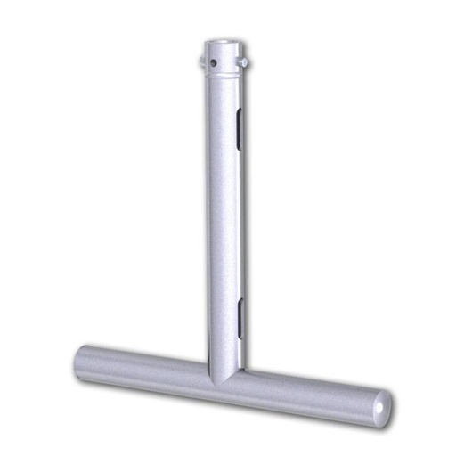 [T45765] T modulaire 500mm en tube de 48-51mm, livré avec 2 goupilles à écrou CCS6-604