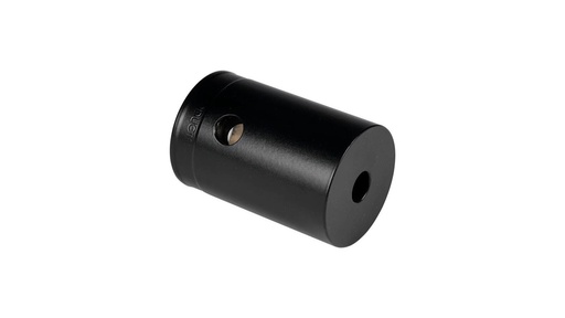 [PC-CCS6-651-RAL9005] COUPLER 600 FEMALE-12MM HOLE L=75 RAL 9005