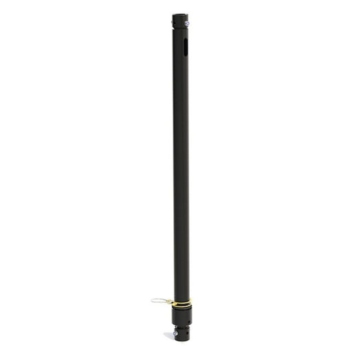 [T45798] Extension ajustable pour système modulaire 200 à 370cm, livré avec 2 goupilles à écrou CCS6-604, noire