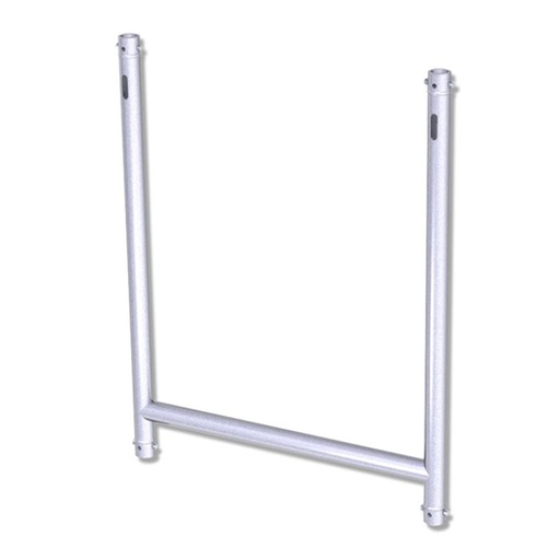 [T45910] Cadre H grand en tube de 48mm, livré avec 4 goupilles à écrou CCS6-604, CMU 100kg