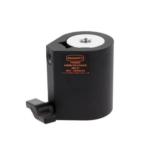 [T50825] Récepteur pour tube de 48mm avec pas de vis M12