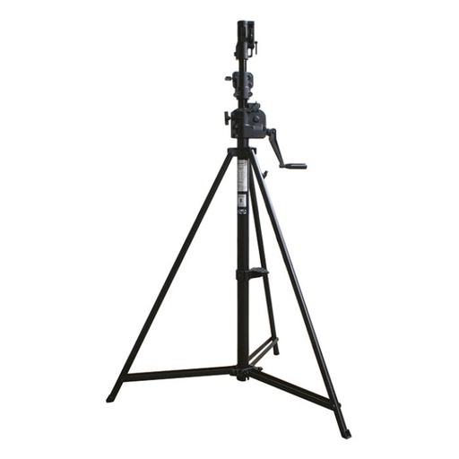 [T55511] Pied à manivelle EASY LIFT, 172-380cm, CMU 30kg, noir