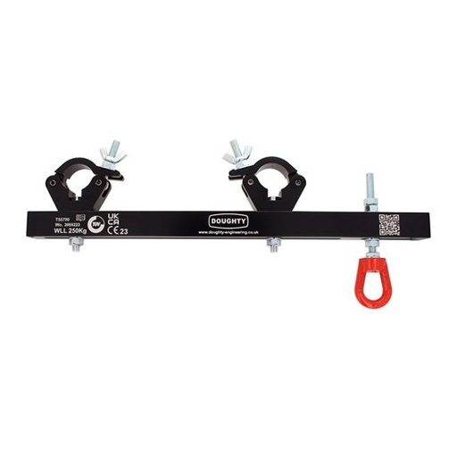 [T55790] Support structure de suspension entraxe 239-433mm, CMU 250 kg, noir