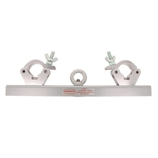 [T57219] Support structure avec œillet 28mm, entraxe de 200-400mm, CMU 200kg