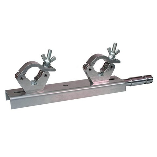 [T58701] Support structure échelle MINCE 30mm sur spigot de 28mm, entraxe 150-250mm