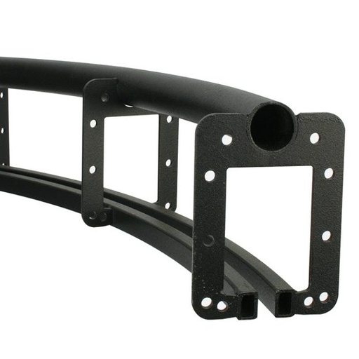 [T63738] Six-Track 2m 90° Radius Teilstück Kurve (2-teilig)