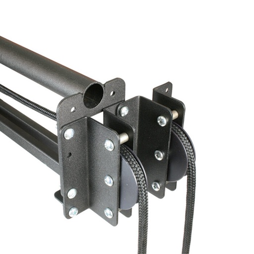 [T63776] Six-Track Doppel Seilrolle (Twin Haed Pulley)