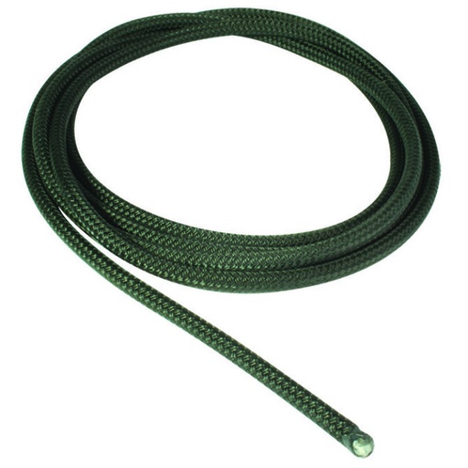 [T63780] Six-Track Förderseil Schwarz 8mm 200m Rolle, gestreckt