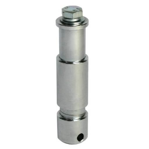 [T74303] TV-Zapfen 28mm mit Aufnahme für M12 Schraube, Aluminium, kurz