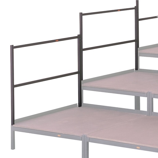 [T76900] Easydeck Geländer für Easydeck STANDARD Podestrahmen 100 cm 