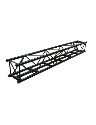 [PC-H40V-L250-MB-RAL9005] SQUARE H40 LENGTH 250CM WITH MIDDLE BEAM RAL9005