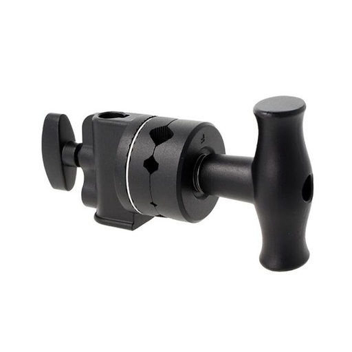 [G121001] GripHaed STANDARD 65mm, mit Aufnahme für 16mm Zapfen, div. Galgen etc., Schwarz