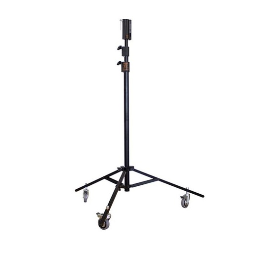 [G207101] BABY HI-ROLLER Teleskopstativ Schwarz 1.28 - 3.14m, WLL 30kg