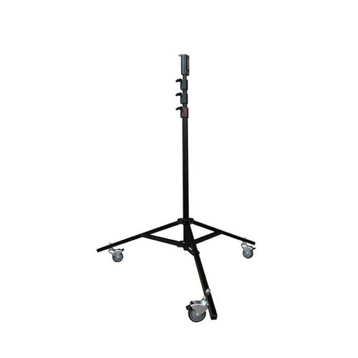 [G207601] JUNIOR HI-ROLLER Teleskopstativ Schwarz 1.53 - 4.61m, WLL 40kg