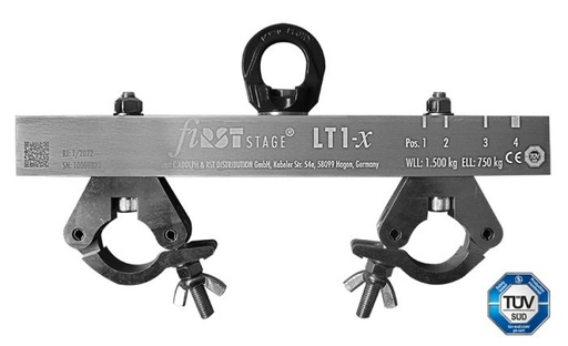 [531-5901-9403] LT1-X argent fiRSTstage Suspension pour truss